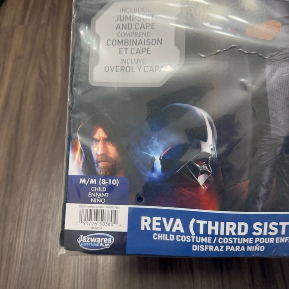 NEW STAR WARS Obi-Wan Kenobi Reva Jumpsuit‎ Costume Cosplay Child M 8-10 - Picture 6 of 11